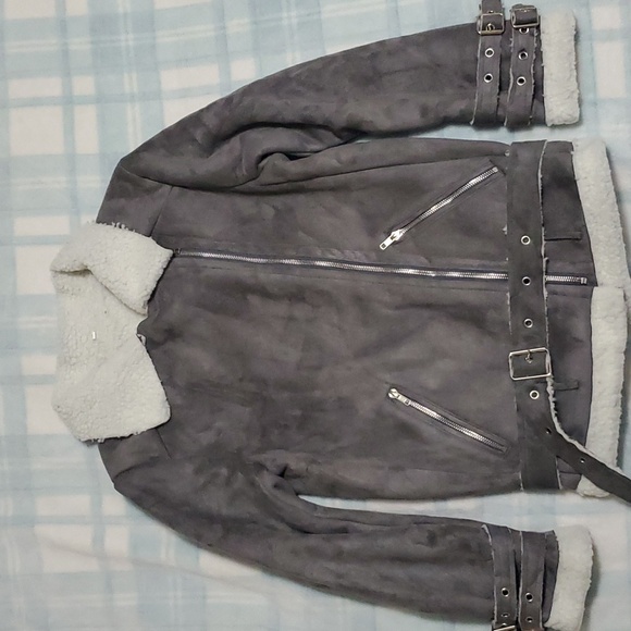 Gray Jacket Jackets & Blazers - GRAY JACKET